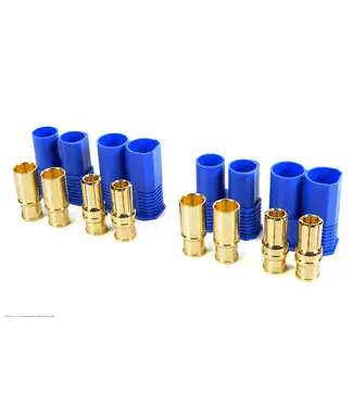 RevTec Connector EC8 - Gold Plated - Male + Female - 2 pairs GF-1023-001