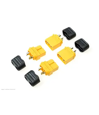 RevTec Connector XT-60 - Gold Plated - Male + Female - 2 pairs GF-1040-001