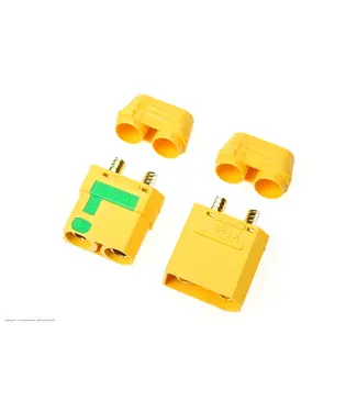 RevTec Connector XT-90S - Anti Spark- Gold Plated - Male + Female - 1 pairs GF-1054-001