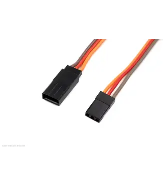 RevTec Servo Extension Lead - JR/Hitec - 22AWG / 60 Strands - 15cm - 1 pc GF-1101-010