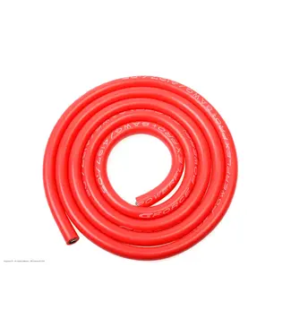 RevTec Silicone Wire Powerflex PRO+ Red  8AWG - 4197/0.05 Strands - OD 6.5mm - 1m - GF-1341-010