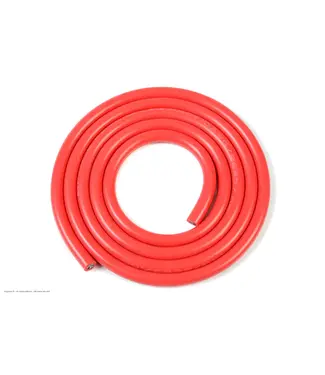 RevTec Silicone Wire Powerflex PRO+ Red 10AWG - 2683/0.05 Strands - OD 5.5mm - 1m - GF-1341-020