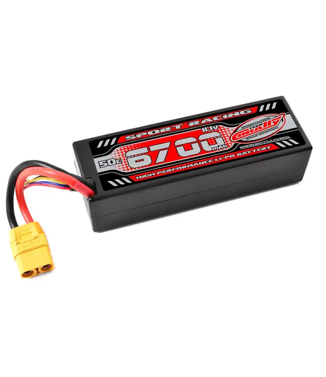 Corally Sport Racing - 3S - 6700MAH - XT-90- 11.1V - 50C - LIPO - C-49136-X