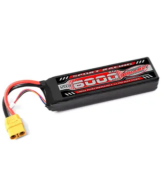 Corally Corally Power Racing 50C - 6000MAH - 3S - 11.1V - XT-90- Semi-Soft Case C-49236-X