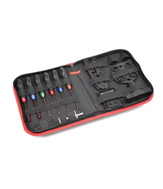 Corally Team Corally - Tool Set 16pcs  - Includes Tool Bag C-16250