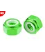 Corally Team Corally - Aluminium Nylstop Nut - M2 - Green- 10 pcs C-3106-20-1