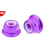 Corally Team Corally - Aluminium Nylstop Nut Flanged - M3 - Purple - 10 pcs C-3107-30-2