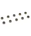 Corally Team Corally - Aluminium Washer - for M2 Socket Head Screws - OD=6mm - Gun Metal - 10 pcs C-3214-20-3