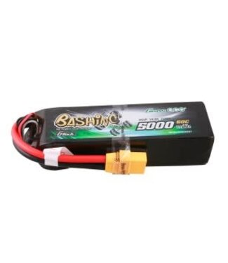 GensAce GensAce 5000MAH 14.8V 4S1P 60C Lipo Battery Pack (Softcase) with XT-90