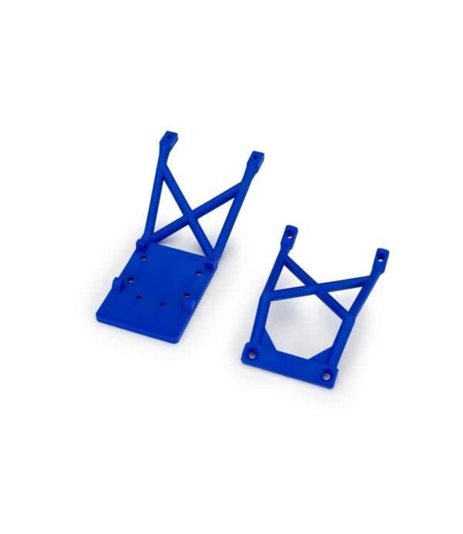 Skid plates front & rear (blue) TRX3623-BLUE