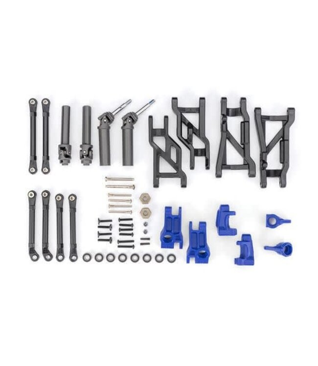 Outer Driveline & Suspension Upgrade Kit extreme heavy duty (blue) fits Slash 2WD TRX9181-BLUE