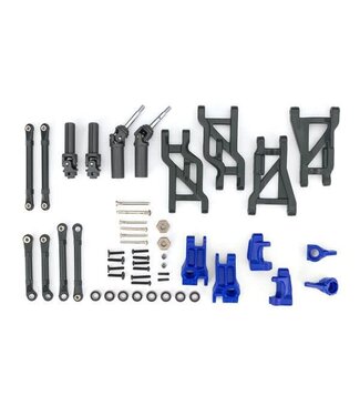 Traxxas Outer Driveline & Suspension Upgrade Kit extreme heavy duty (blue) fits Bandit or Drag Slash TRX9182-BLUE