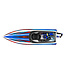 Traxxas Disruptor 4S 60+km/u High-Performance Boat - Blue