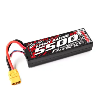 Corally Team Corally - Sport Racing 60C - 5500Mah - 2S - 7,4V - XT-90 - Hard Case