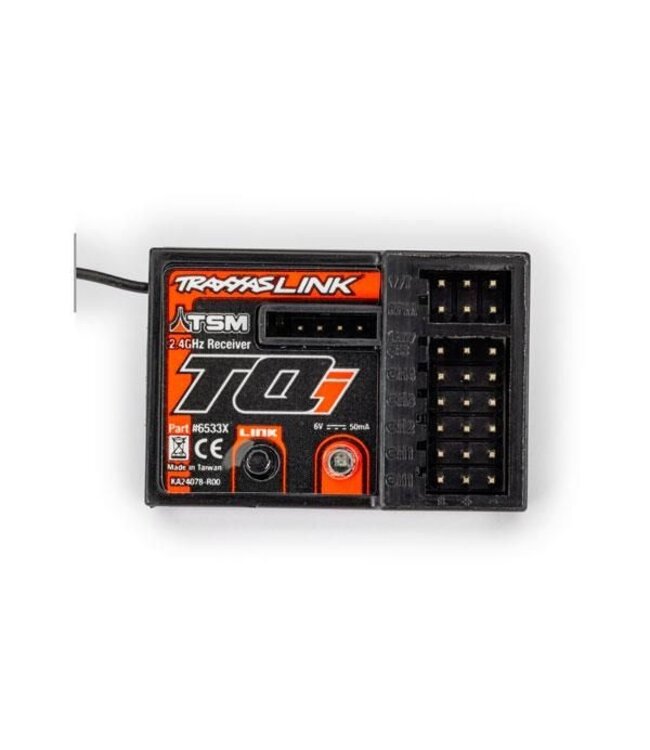 Receiver micro TQi 2.4GHz with telemetry & TSM (5-channel) TRX6533X