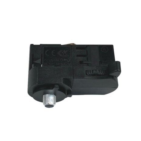 Hanglamp adapter voor 3-fase rail zwart Hanglamp adapter voor 3-fase rail zwart