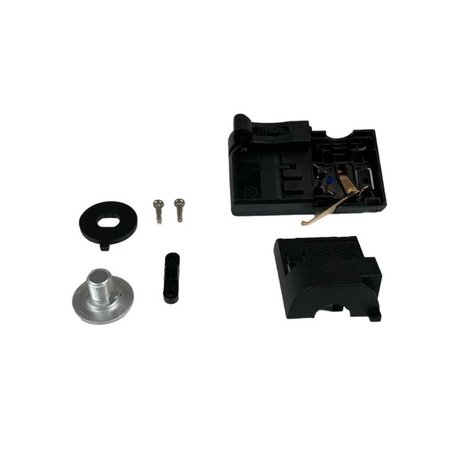 Adaptateur pour Suspension Noir pour Rail à Triphasé