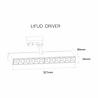 Alfa Track Spot Wallwasher LED 32W - White Alfa Track Spot Wallwasher LED 32W - White