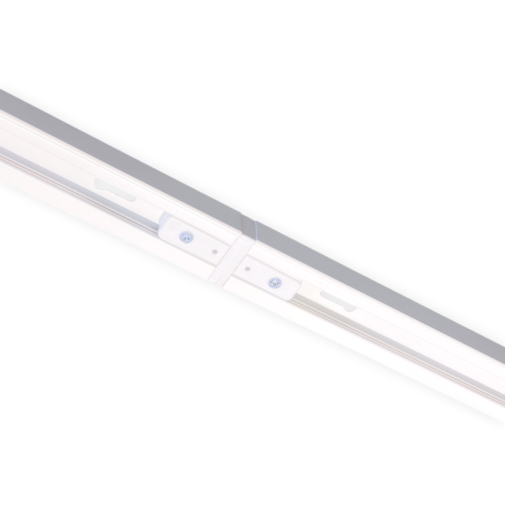 Qub I-Verbinder für Focus 1-Phasen-Schienensystem – Weiß – Stromschienen Verbindungselement – Robuste & stabile Verbindung – Einfache Montage – Kompatibel mit LED-Schienensystem Qub I-Verbinder für Focus 1-Phasen-Schienensystem – Weiß – Stromschienen Verbindungselement – Robuste & stabile Verbindung – Einfache Montage – Kompatibel mit LED-Schienensystem