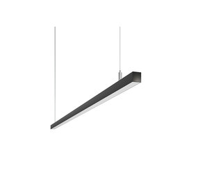 Dau moderne eetkamer hanglamp - 110cm - LED - 2700K Warm Wit - Zwa | Qub Railverlichting