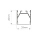 Dau moderne eetkamer hanglamp - 110cm - 18W LED - 2700K Warm Wit - Zwart Dau moderne eetkamer hanglamp - 110cm - 18W LED - 2700K Warm Wit - Zwart