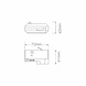Hanglamp adapter voor 3-fase rail zwart Hanglamp adapter voor 3-fase rail zwart