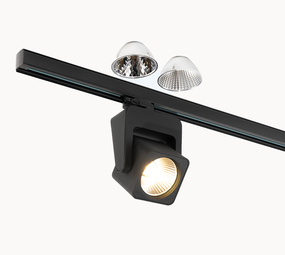 Citaat Buurt arm Kom 3-fase railspot railspot LED 30W - Zwart | Qub LED Railverlichting