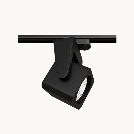 Pro Kom 3-Circuit Track Spot LED 40W - Black