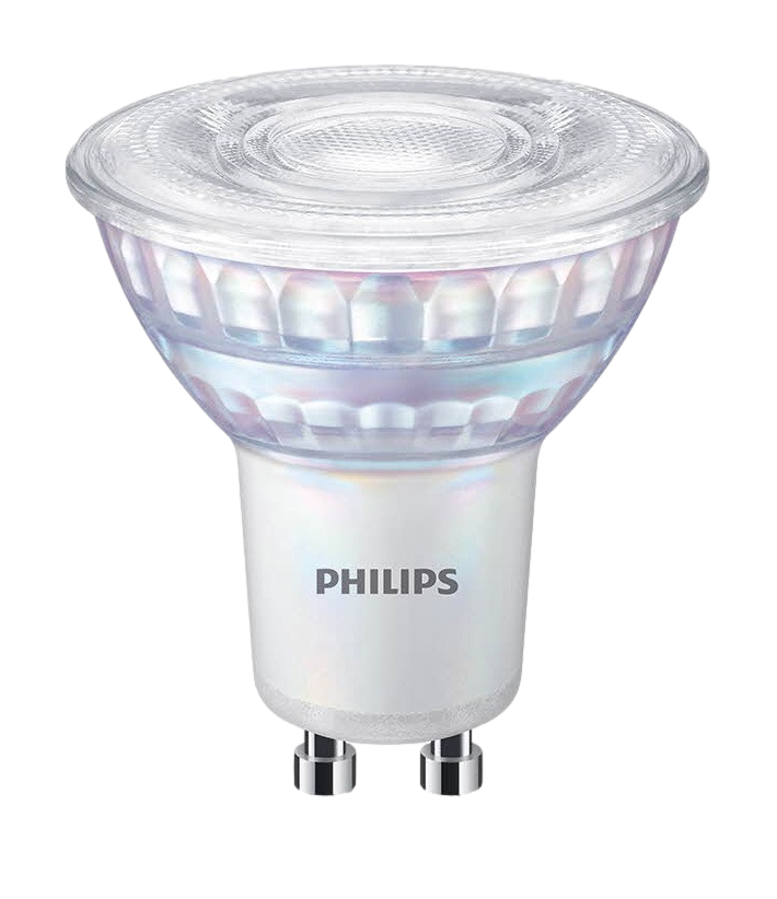 Voorbijganger Post impressionisme Picasso Philips CorePro GU10 LED spot Dimbaar Warm Wit 4-50W 830 | Qub LED  Railverlichting