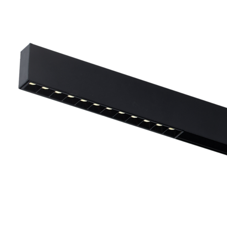 Qub Qub Line Magnet Schienensystem – 300cm – 3x Schienenstrahler Single + 2x Schienenstrahler Dots 12 – Deckenstrahler Schwarz – Smart Zigbee Beleuchtung – Magnetische Lichtschiene – Integrierte LED Qub Qub Line Magnet Schienensystem – 300cm – 3x Schienenstrahler Single + 2x Schienenstrahler Dots 12 – Deckenstrahler Schwarz – Smart Zigbee Beleuchtung – Magnetische Lichtschiene – Integrierte LED