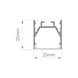 Dau 1-fase hanglamp moderne eetkamer hanglamp - 110cm - 18W LED - 2700K Warm Wit - Zwart - Railverlichting Dau 1-fase hanglamp moderne eetkamer hanglamp - 110cm - 18W LED - 2700K Warm Wit - Zwart - Railverlichting