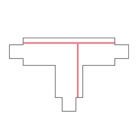 Qub Qub T-Verbindungsstück 3-Phasen – Extern – Rechts – Schwarz – Verbindungselement für Schienensystem – Kompatibel mit 3-Phasen Lichtschienensystemen Qub Qub T-Verbindungsstück 3-Phasen – Extern – Rechts – Schwarz – Verbindungselement für Schienensystem – Kompatibel mit 3-Phasen Lichtschienensystemen