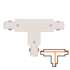 T-Connector 3-Circuit - External - Right - White T-Connector 3-Circuit - External - Right - White