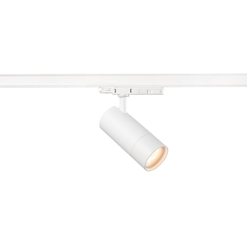 Qub Zoom Railspot - Blanc - LED - 20W / 25W / 30W - IRC 90 Qub Zoom Railspot - Blanc - LED - 20W / 25W / 30W - IRC 90