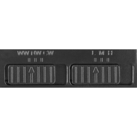 Qub Set d'Éclairage sur Rail LED Zoom - Noir, 3 mètres, 3 spots, Triphasé - Luminosité Réglable 20/25/30W & Couleurs de Lumière du Lumière Chaude à la Lumière du Jour (2700K, 3000K et 4000K)