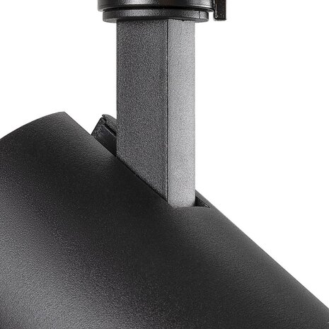 Qub Zoom 3-Phase LED Track Lighting Set I Shape - Black, 2 Metres, 5 Spotlights Qub Zoom 3-Phase LED Track Lighting Set I Shape - Black, 2 Metres, 5 Spotlights