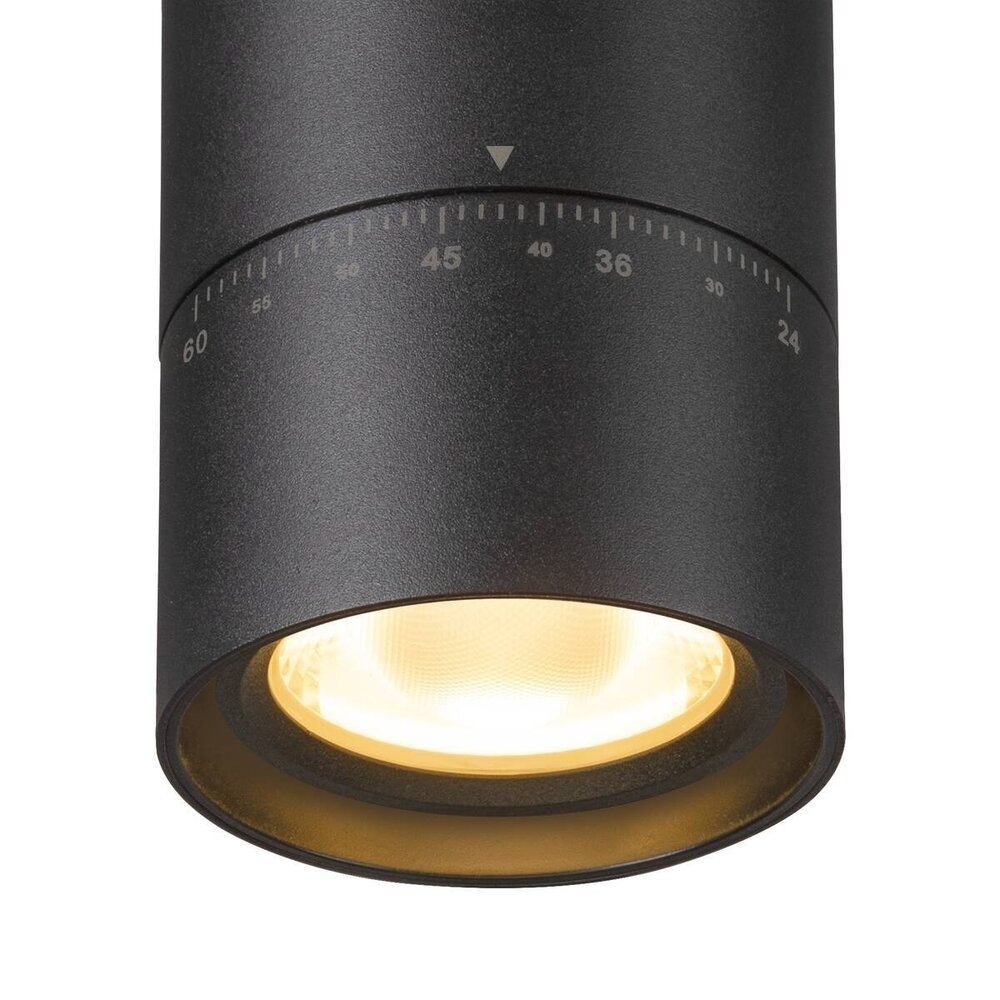 Qub Zoom LED Track Lighting Set - Black, 2 Metres, 3 Spotlights, 3-Phase - Adjustable Brightness 20/25/30W & Light Colours from Warm White to Daylight (2700K, 3000K, and 4000K) Qub Zoom LED Track Lighting Set - Black, 2 Metres, 3 Spotlights, 3-Phase - Adjustable Brightness 20/25/30W & Light Colours from Warm White to Daylight (2700K, 3000K, and 4000K)