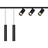 Line Magnet-Schiene - 3 Meter - 3x Railspot + 2x Pendelleuchte