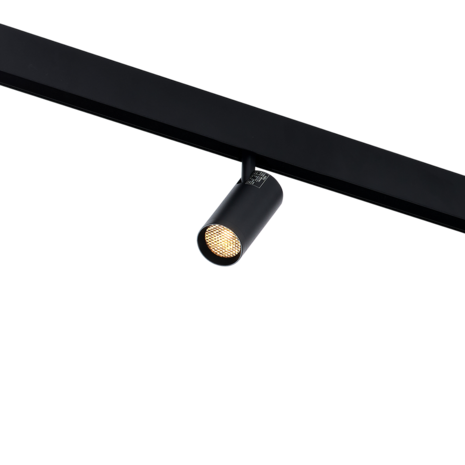 Qub Line Magneetrail - 3 Meter - 5x Railspot Single  - Zwart  - Zigbee - Smart verlichting Qub Line Magneetrail - 3 Meter - 5x Railspot Single  - Zwart  - Zigbee - Smart verlichting