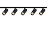 Qub Line Magnetic Rail - 3 Metres - 5x Railspot Single - Black - Zigbee - Smart lighting Qub Line Magnetic Rail - 3 Metres - 5x Railspot Single - Black - Zigbee - Smart lighting