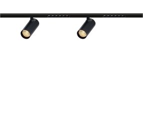 Qub Line Magnet-Schiene - 2 Meter - 2x Railspot + 2x Line Dots 6