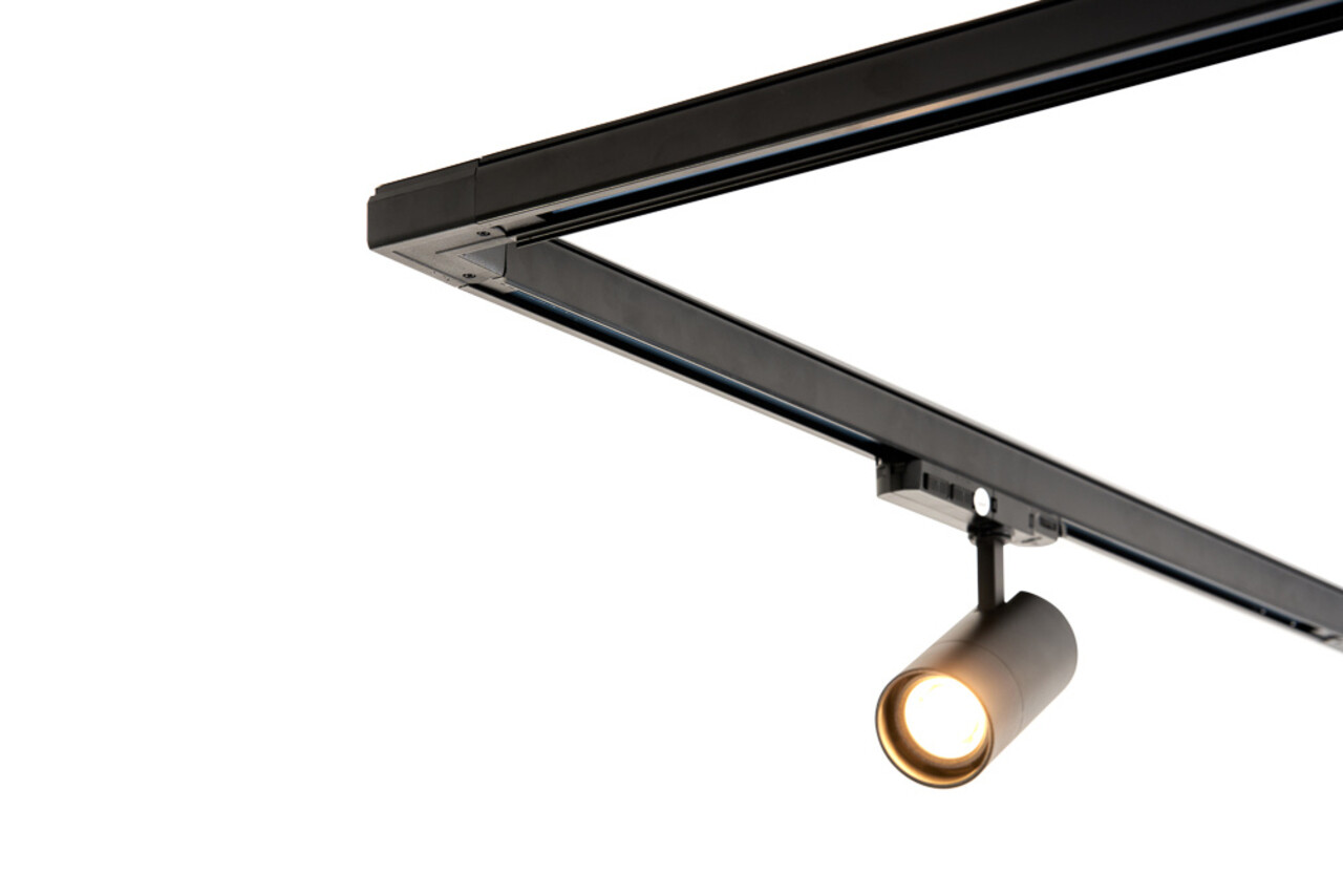 Qub Qub Zoom LED Schienensystem –  U-Form – 3x 200cm  – 6x Spots – 3-Phasen – Deckenstrahler Schwarz – Einstellbare Helligkeit 20W/25W/30W – Farbtemperatur 2700K/3000K/4000K (Warmweiß bis Tageslichtweiß) Qub Qub Zoom LED Schienensystem –  U-Form – 3x 200cm  – 6x Spots – 3-Phasen – Deckenstrahler Schwarz – Einstellbare Helligkeit 20W/25W/30W – Farbtemperatur 2700K/3000K/4000K (Warmweiß bis Tageslichtweiß)