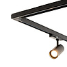 Qub Zoom 3-Phase LED Track Lighting Set - Black, L-Shape, 1 x 3 Metres + 2 Metres, 5 Spots Qub Zoom 3-Phase LED Track Lighting Set - Black, L-Shape, 1 x 3 Metres + 2 Metres, 5 Spots