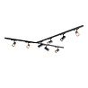 Qub Zoom 3-fase LED Railverlichting Set - Zwart, T-Form, 2 X 2 Meter + 4 Meter, 8 Spots Qub Zoom 3-fase LED Railverlichting Set - Zwart, T-Form, 2 X 2 Meter + 4 Meter, 8 Spots