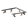Qub Zoom 3-Phase LED Track Lighting Set - Black, U-Shape, 3 x 4 Metres, 16 Spots Qub Zoom 3-Phase LED Track Lighting Set - Black, U-Shape, 3 x 4 Metres, 16 Spots