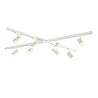 Qub Zoom 3-Phase LED Track Lighting Set - White, X-Shape, 4 x 4 Metres, 16 Spots Qub Zoom 3-Phase LED Track Lighting Set - White, X-Shape, 4 x 4 Metres, 16 Spots