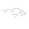 Qub Zoom 3-Phase LED Track Lighting Set - White, U-Shape, 3 x 3 Metres, 12 Spots Qub Zoom 3-Phase LED Track Lighting Set - White, U-Shape, 3 x 3 Metres, 12 Spots