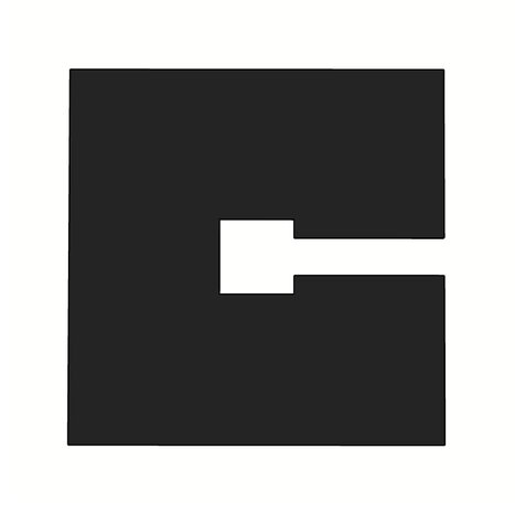 Qub Qub Abdeckplatte für Deckenbaldachin – 10x10 cm – Schwarz – Elegante Abdeckung für Schienensysteme Qub Qub Abdeckplatte für Deckenbaldachin – 10x10 cm – Schwarz – Elegante Abdeckung für Schienensysteme