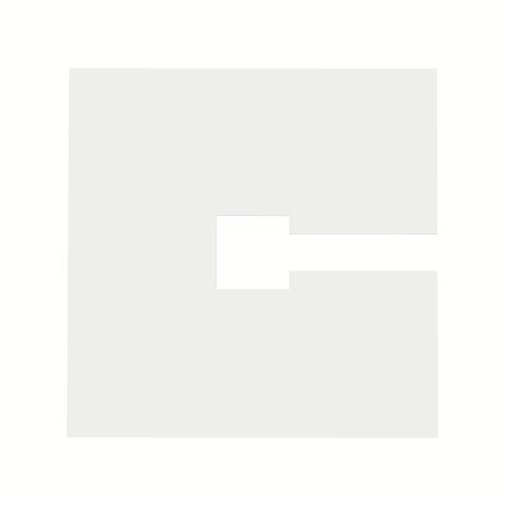 Afdekplaat Centraaldoos Universeel - wit - 10x10cm - o.a. geschikt voor railverlichting 1-fase en 3-fase Afdekplaat Centraaldoos Universeel - wit - 10x10cm - o.a. geschikt voor railverlichting 1-fase en 3-fase