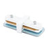 Connecteur en I pour rail Focus monophasé - blanc Connecteur en I pour rail Focus monophasé - blanc